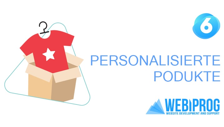 Shopware Personalisierte Produkte