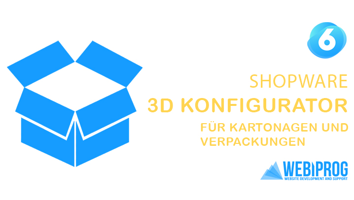 Shopware 3D Konfigurator für Kartonagen und Verpackungen – Individuelle Gestaltung und maßgeschneiderte Lösungen
